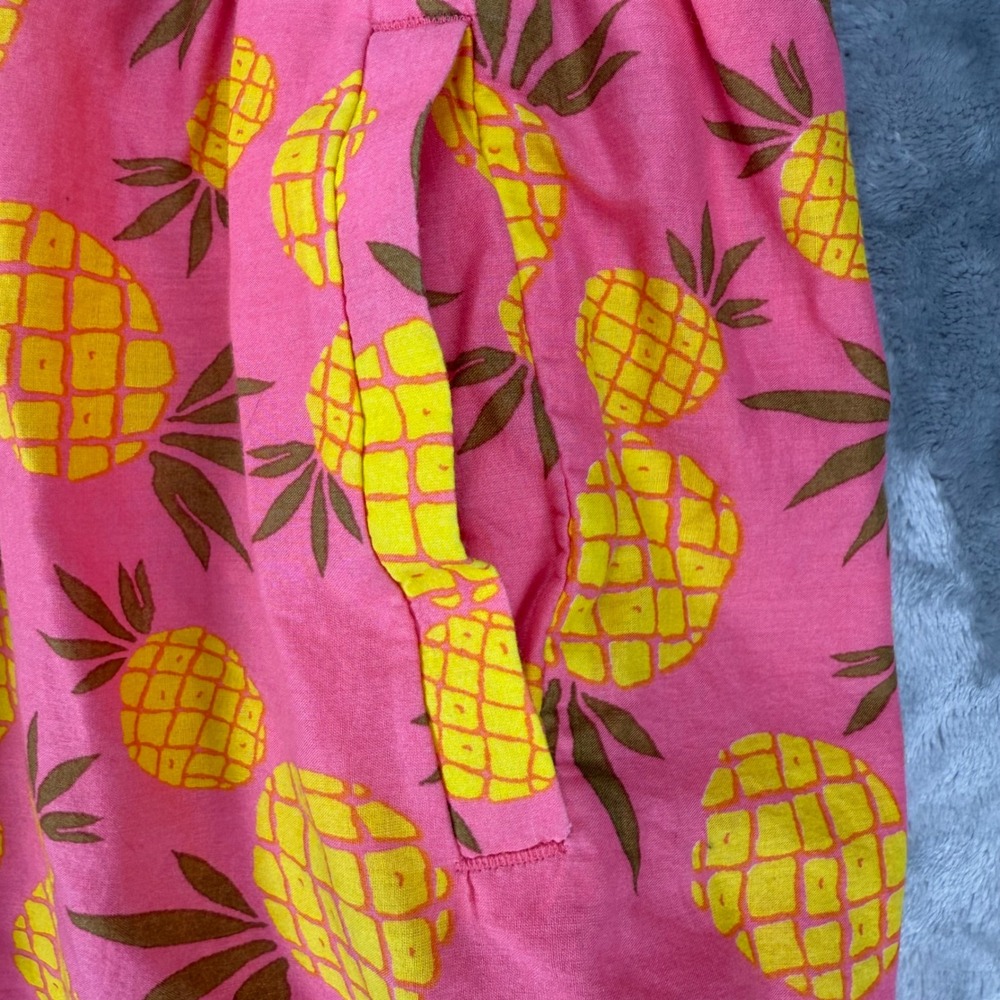 J.Crew Pink Pineapple Print Cotton Mini Skirt Womens Medium 37577 SP 17 - Picture 16 of 16